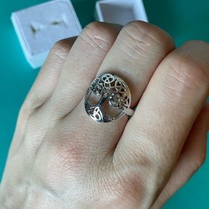 Tree of Life Ring 925 Sterling Silver Sacred Celtic Tree